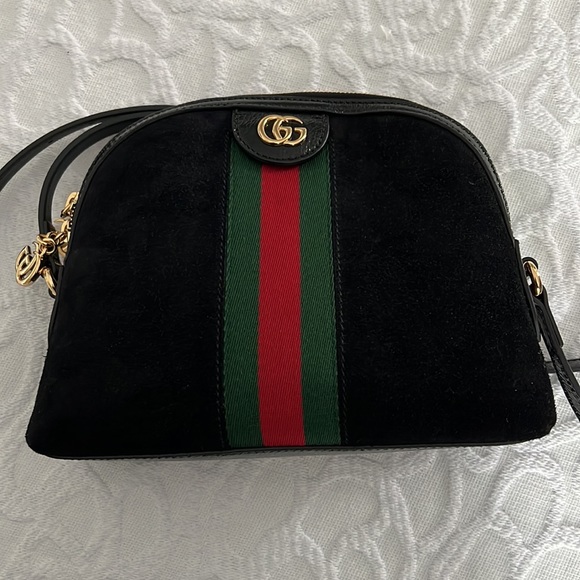 Gucci black suede Ophidia with dust bag NEW - Picture 4 of 12